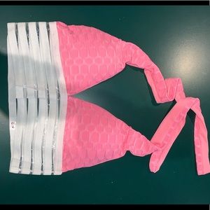NEW CUTE HOT PINK SPORTS BRA